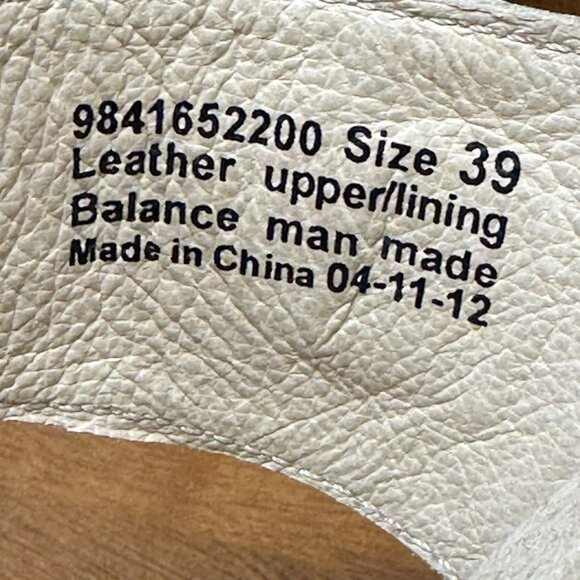 Dansko Sophie Sandals Size 39 US 8.5-9 Beige Snake Print Platform Chunky - Picture 9 of 11